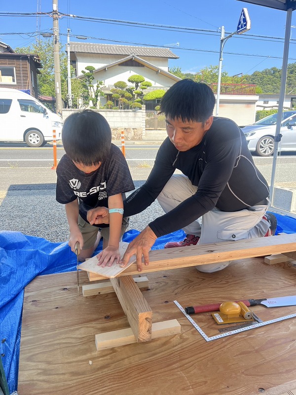 世界にひとつだけ！木の工作体験 画像