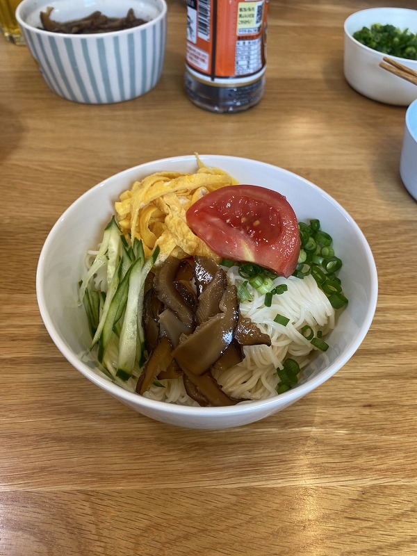 今日のお昼はそうめん！ 画像