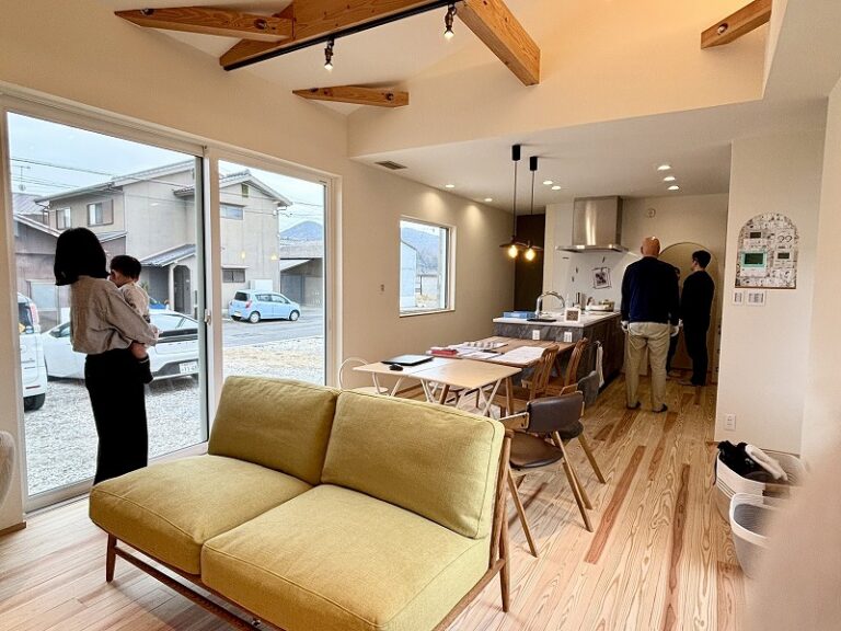 加古川で開催した完成見学会の様子をご紹介