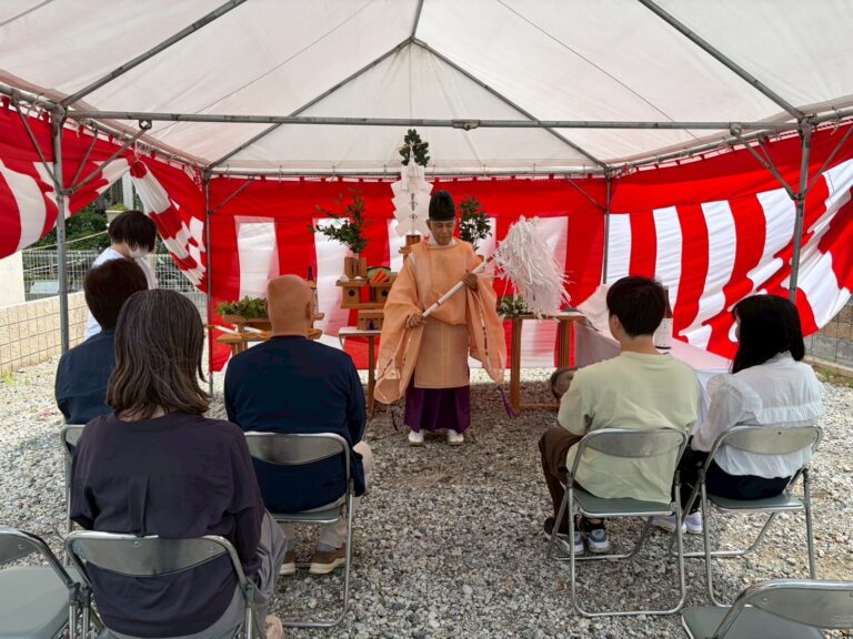 地鎮祭を終え、いよいよ始まる住まいづくり
